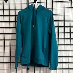 Lululemon Men’s City Sweat Teal Hoodie Large Blue Green Turquoise